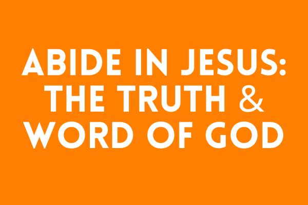 Abide in Jesus