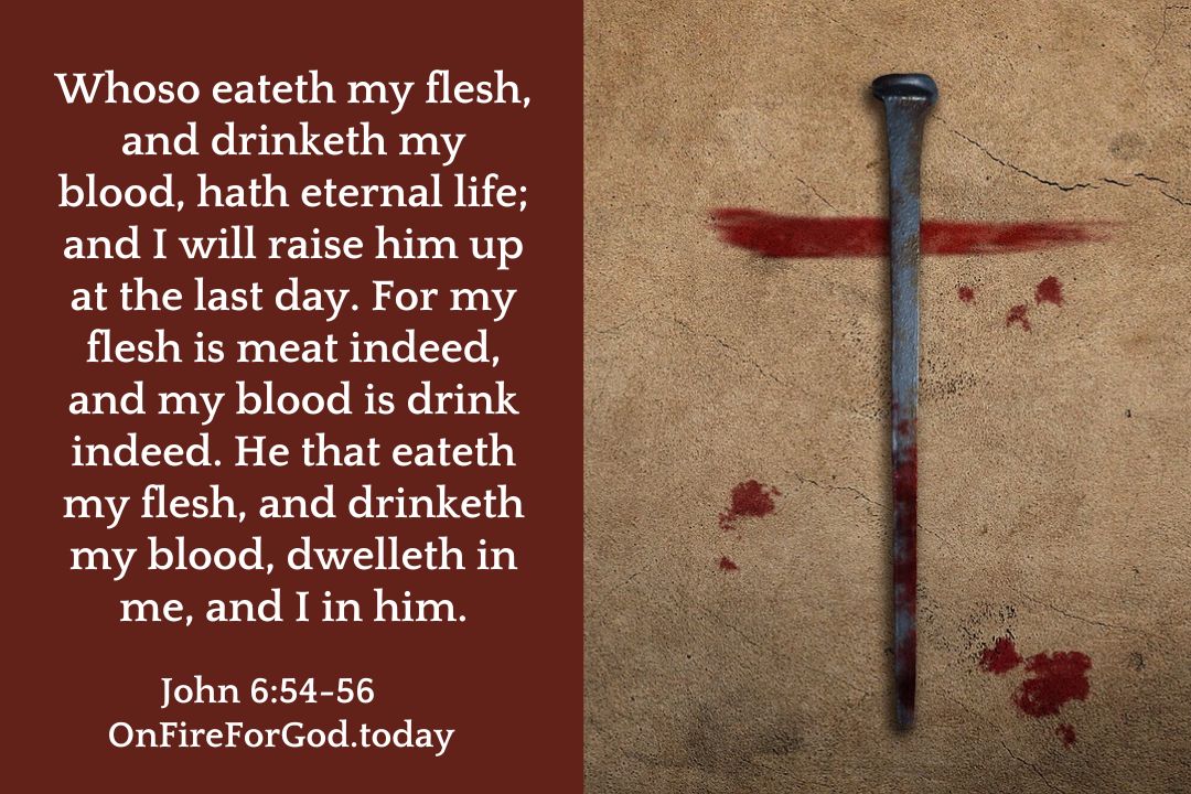 John 6:54-56